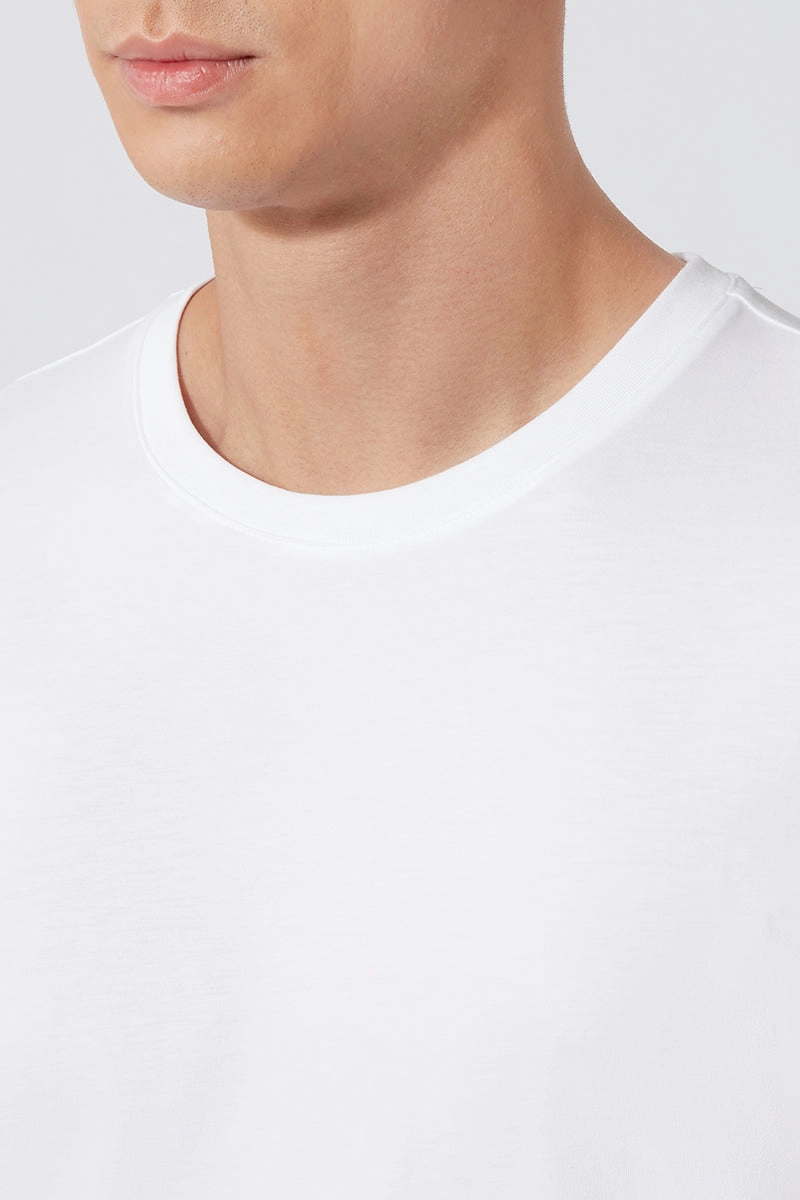 Fit For Comfort Super Soft Crew Neck T-Shirt | White WH001Z