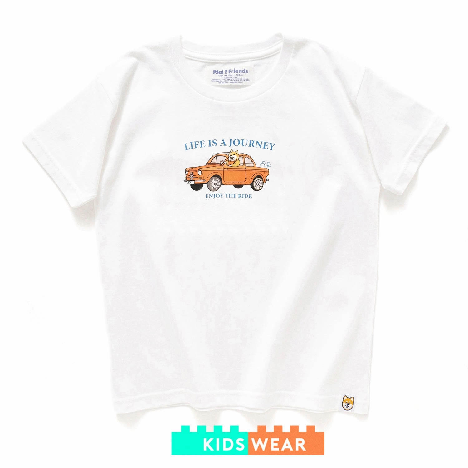 Daily Casual (ZT838) Kids Life is a Journey Graphic Tee