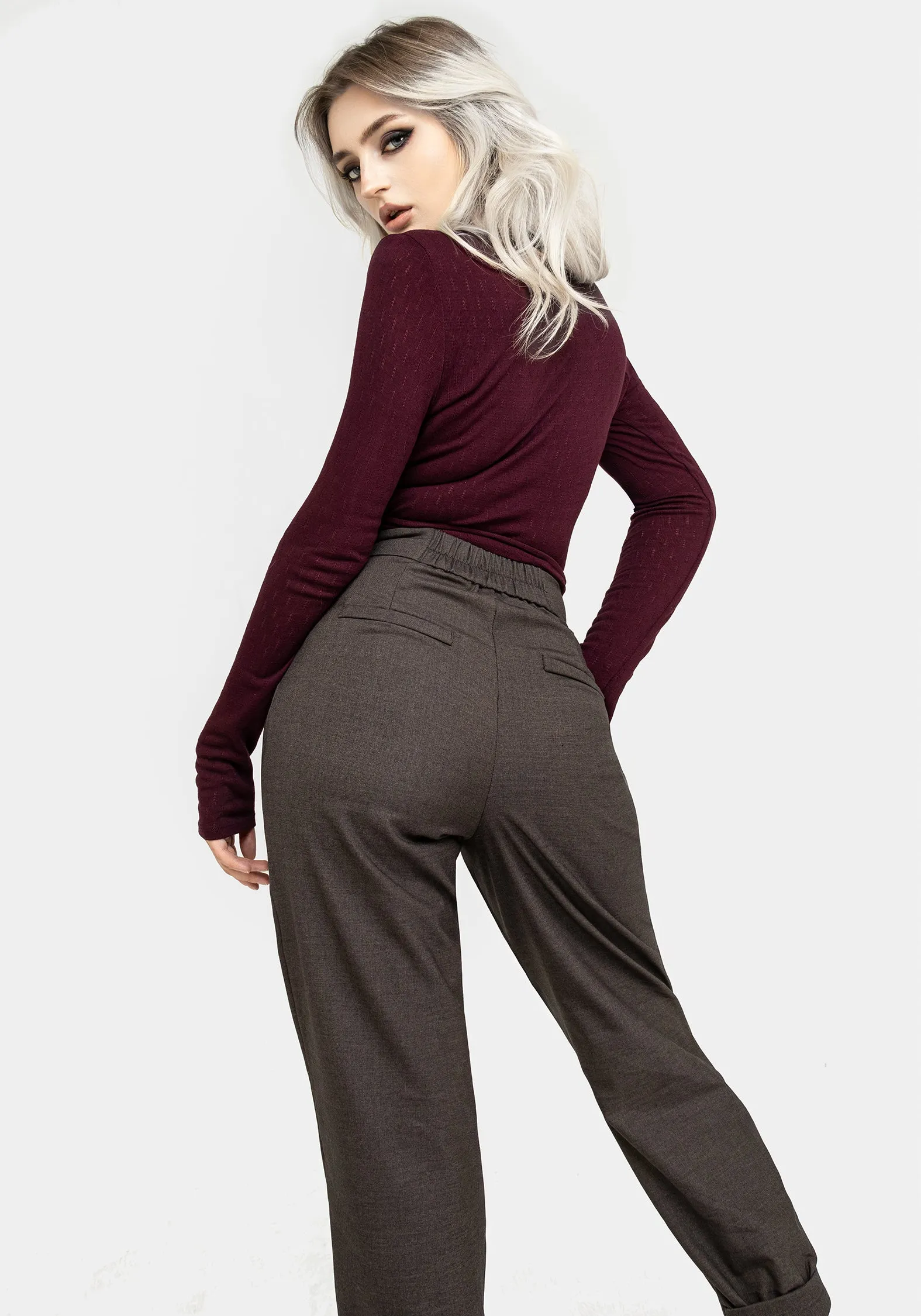 Mystic Embroidered Balloon Trousers FourWayStretch