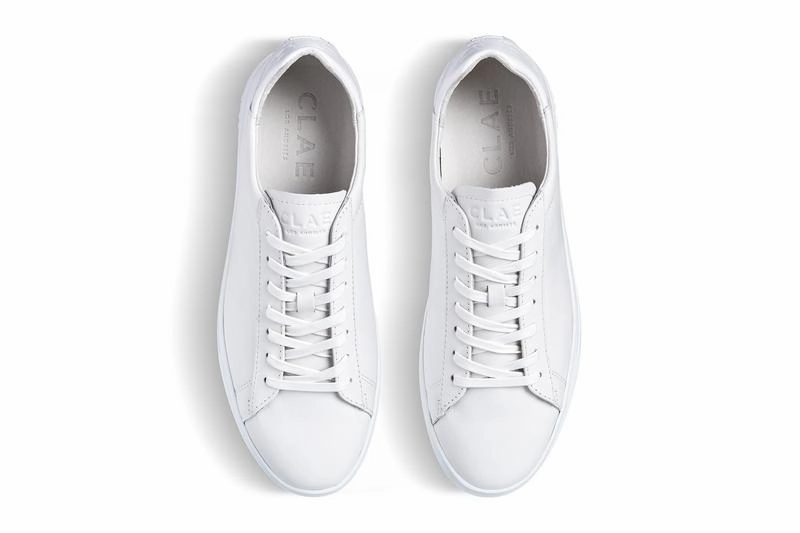 Classic Design Indoor Wear Triple White Leather Sneakers (unisex)