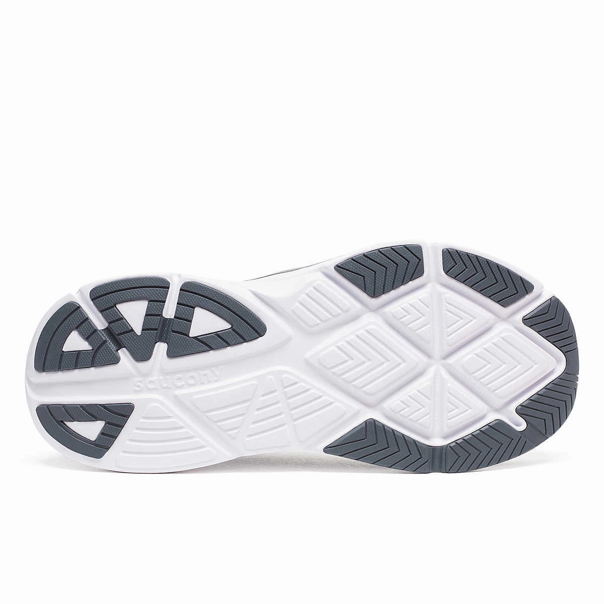 Men's Guide 18 Running Shoes Black / White Outsoles Flex Zones cloudy day running shoe circumstance