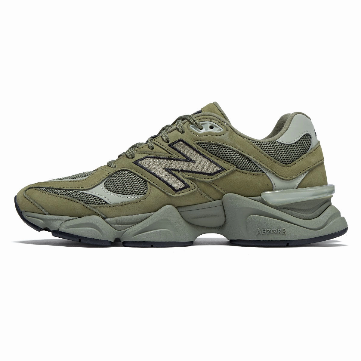 New Balance 9060 Shoes - Dark Olivine Speed Comfort