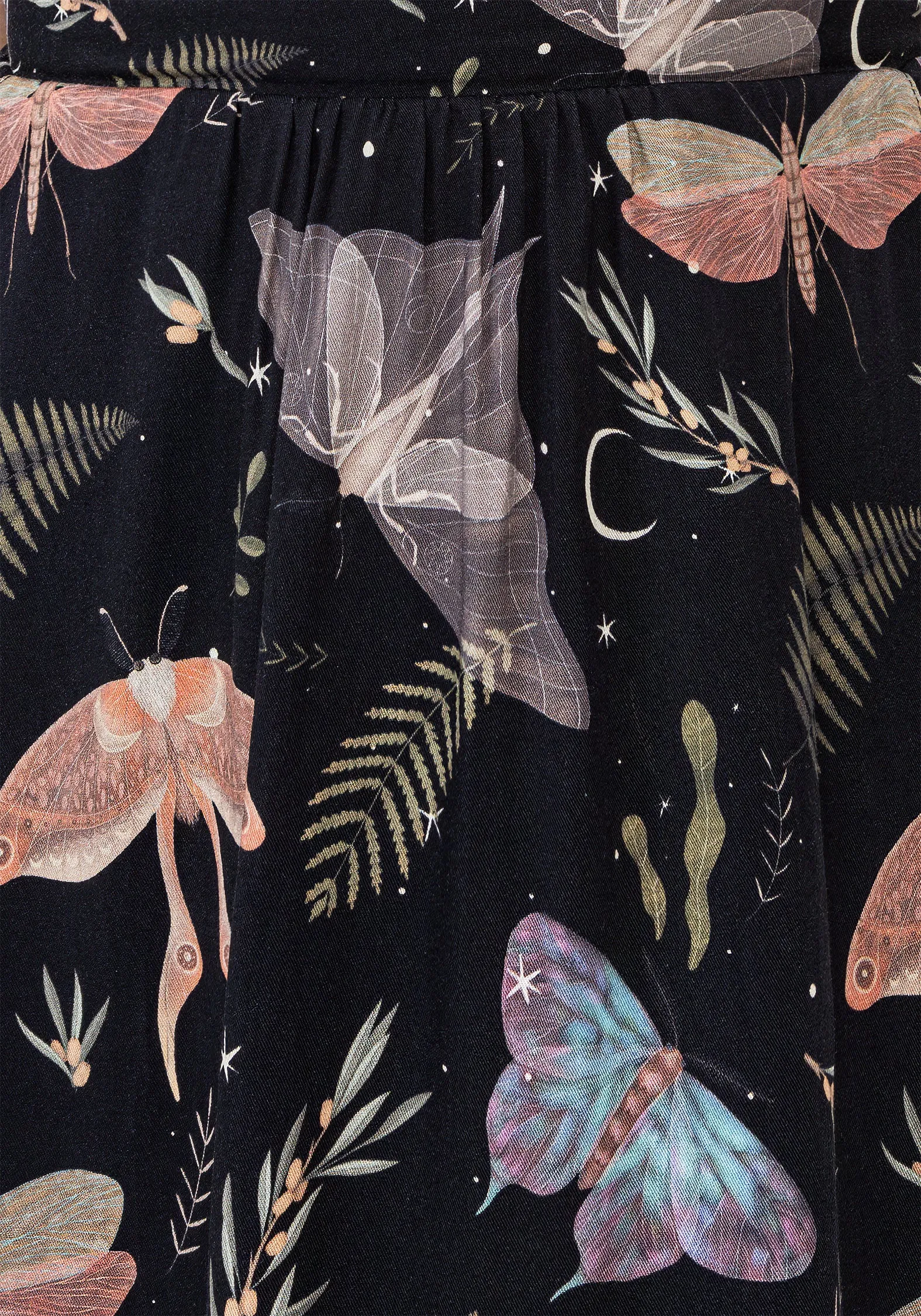 Soft Glide Nightmoth Corset Mini Dress