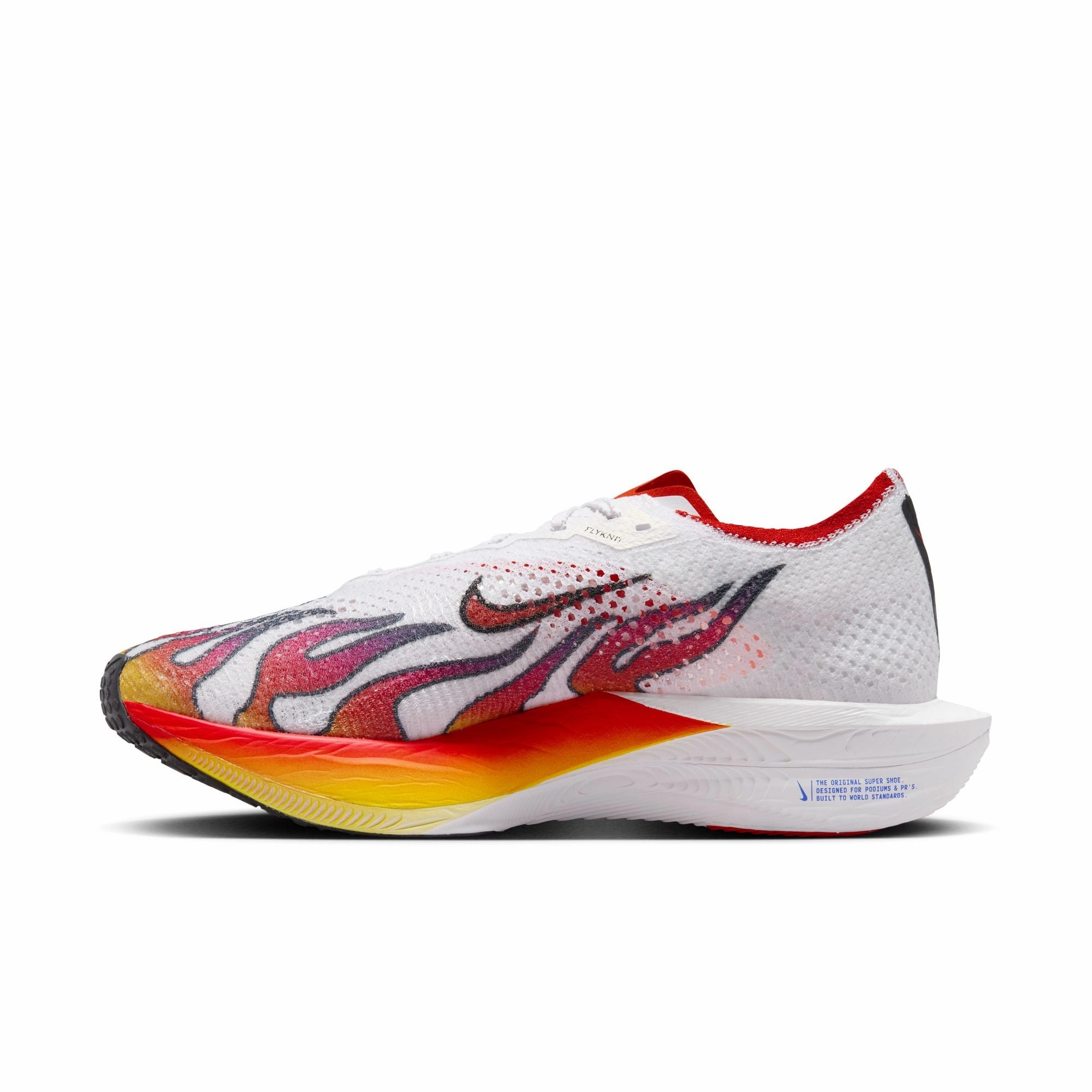 Nike Men's Vaporfly 3 Ekiden Running Shoes White / Habanero Red / Black / University Red Wet running stability running for a way to stay happy
