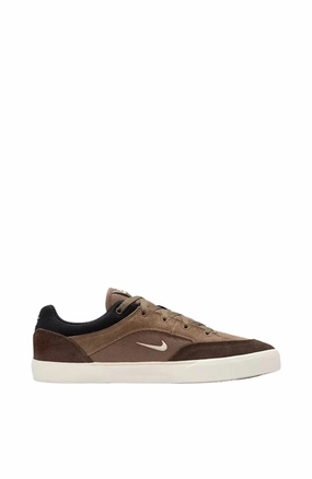 Breathable Lining Nike SB Malor Ironstone Light Khaki Baroque Brown Black