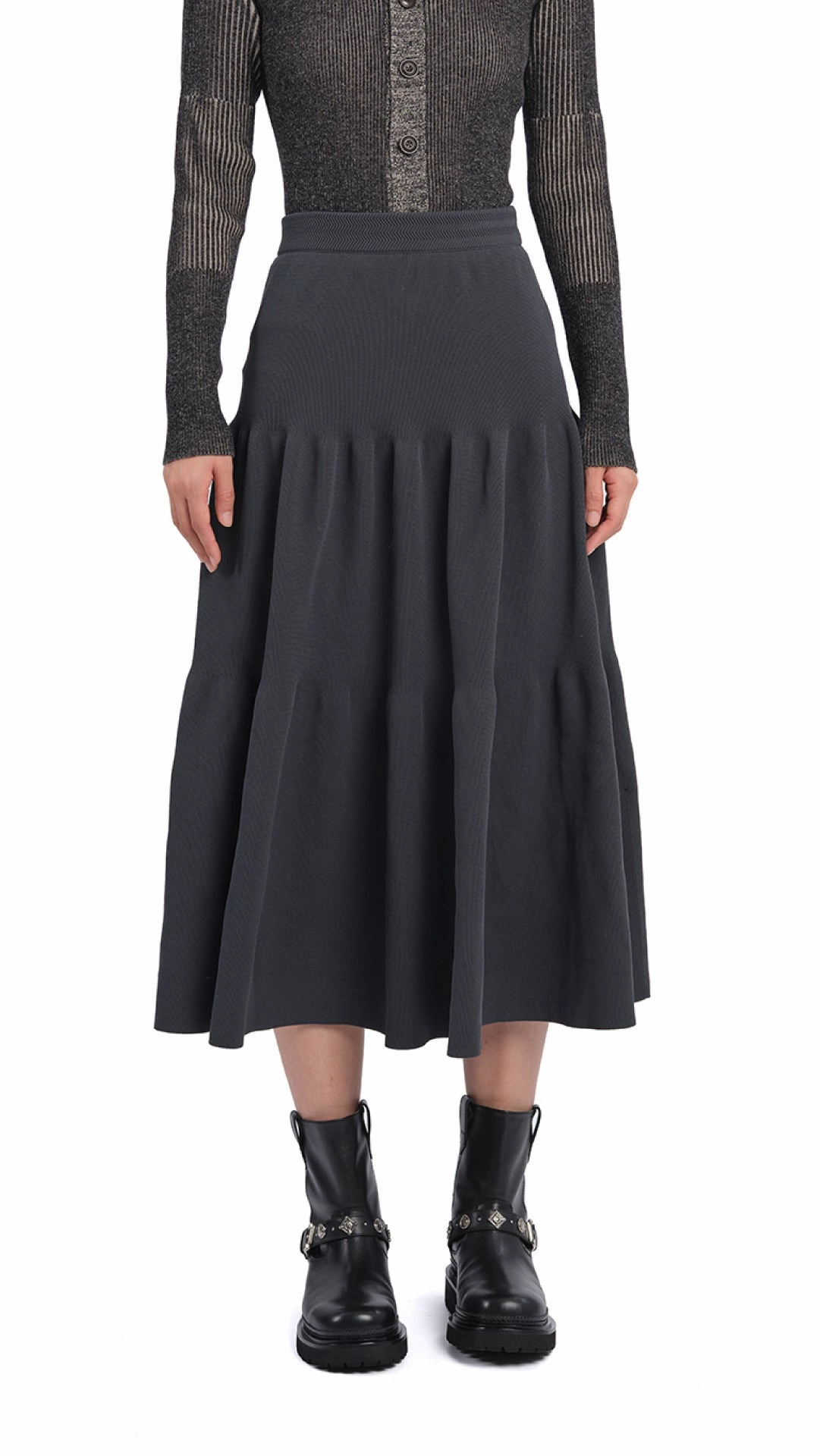 Travel Ready Knitted Dolly Skirt