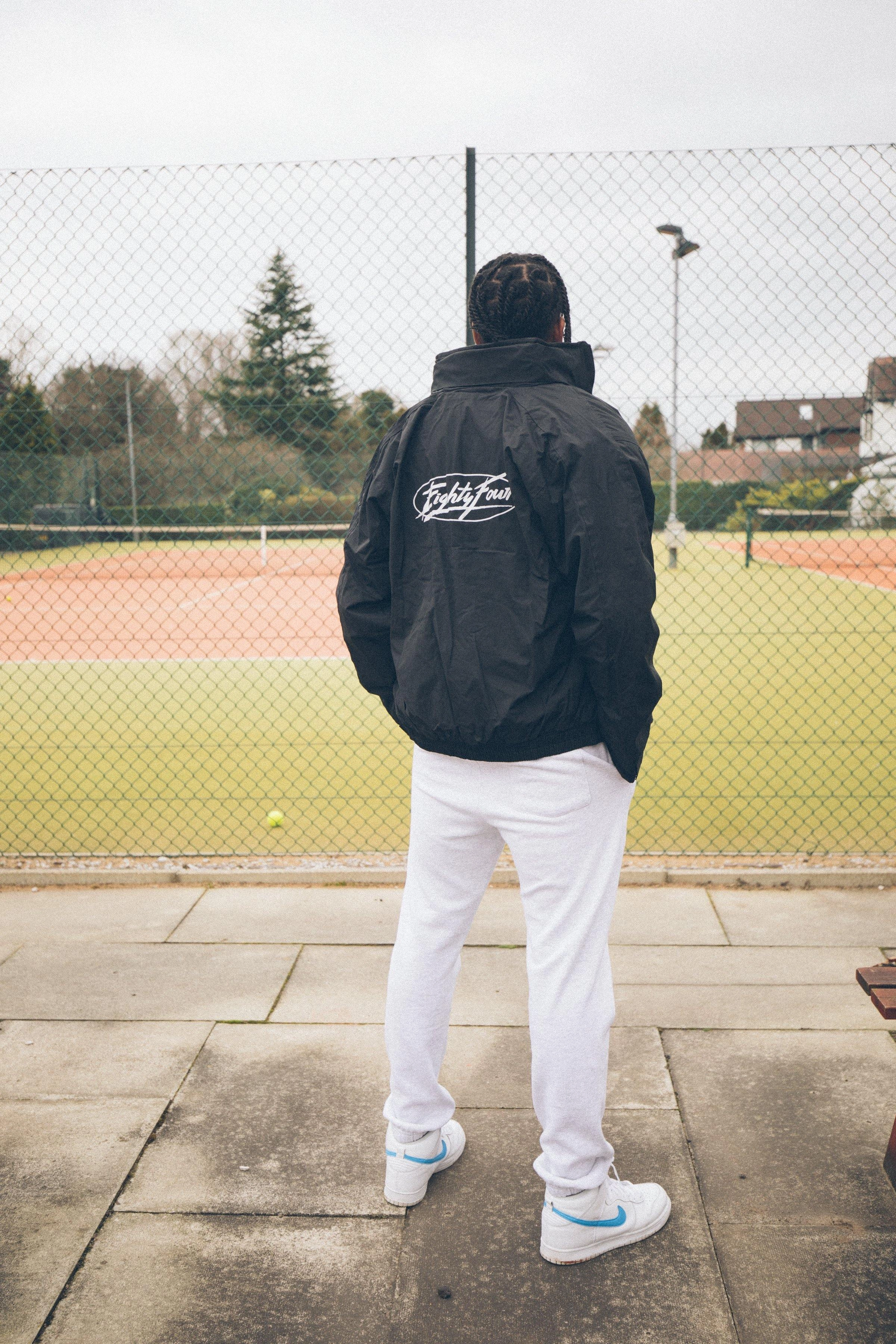 Vice 84 'Classics' Retro Jacket - Black Contrast Stitch