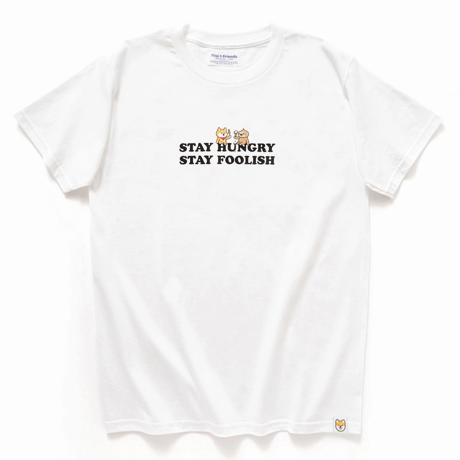Chill Style (ZT880) Stay Hungry Stay Foolish Graphic Tee