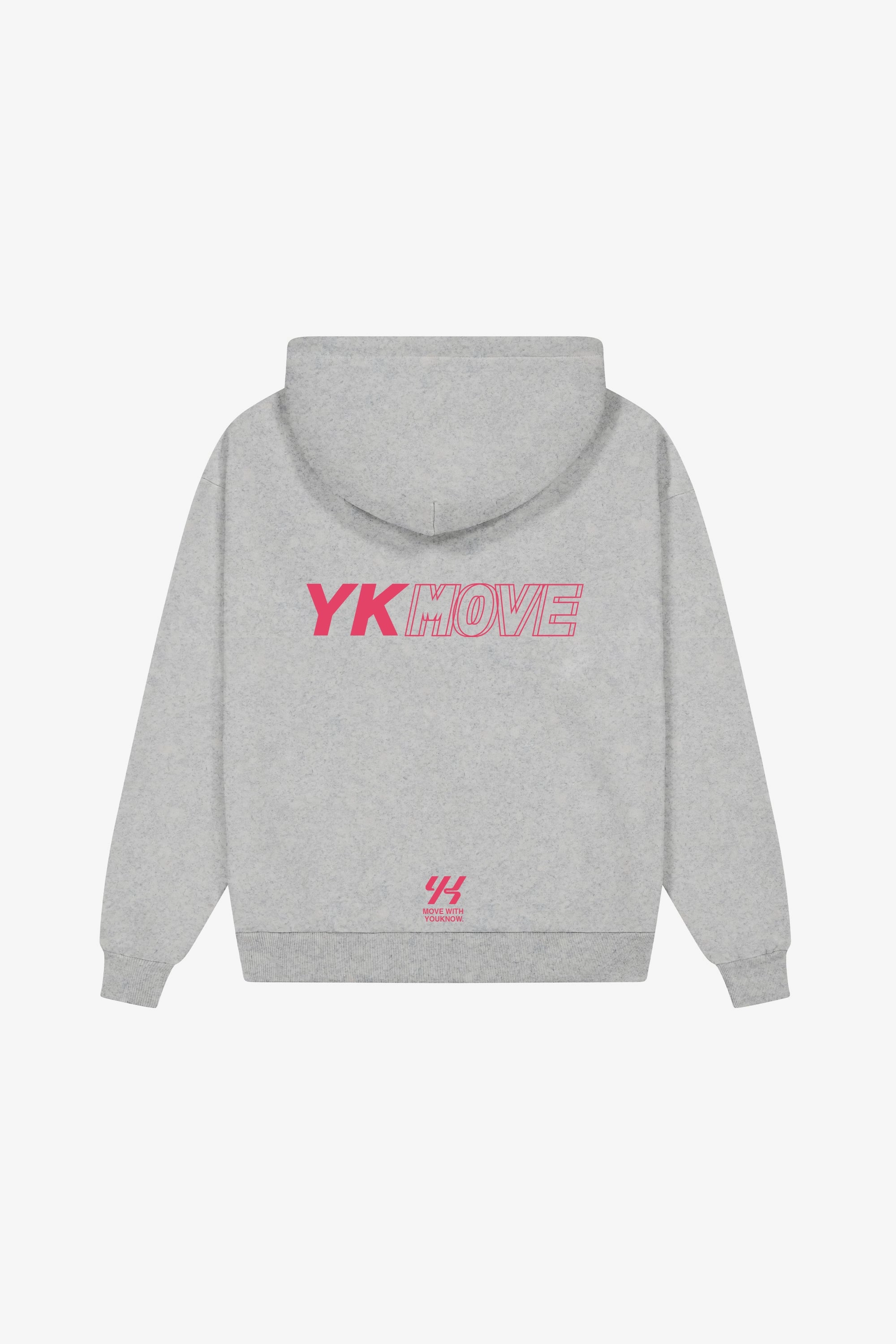 YK Move Champion Hoodie | Grey Satin Lining Holiday Edition