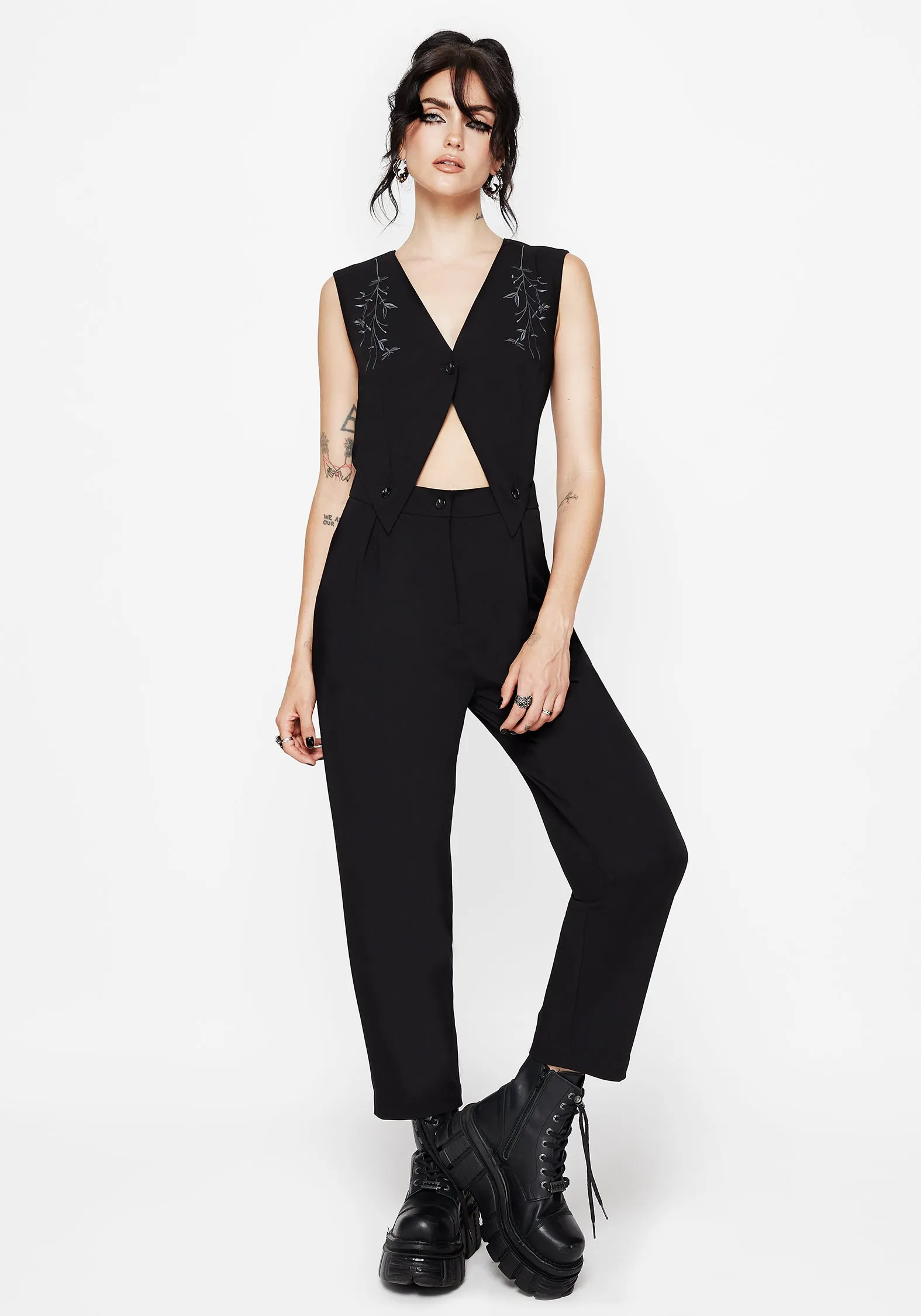 Bold Design Modern Design Damona Tailored Waistcoat and Trouser Set