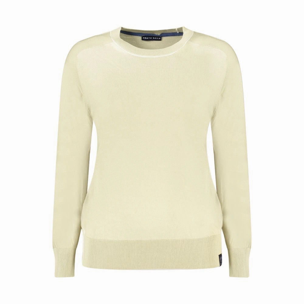 North Sails Cotton Women Women's Sweater Flatlock stitching Temperature Regulating