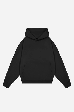 Nothing Hoodie | Tar Layered Hood Design