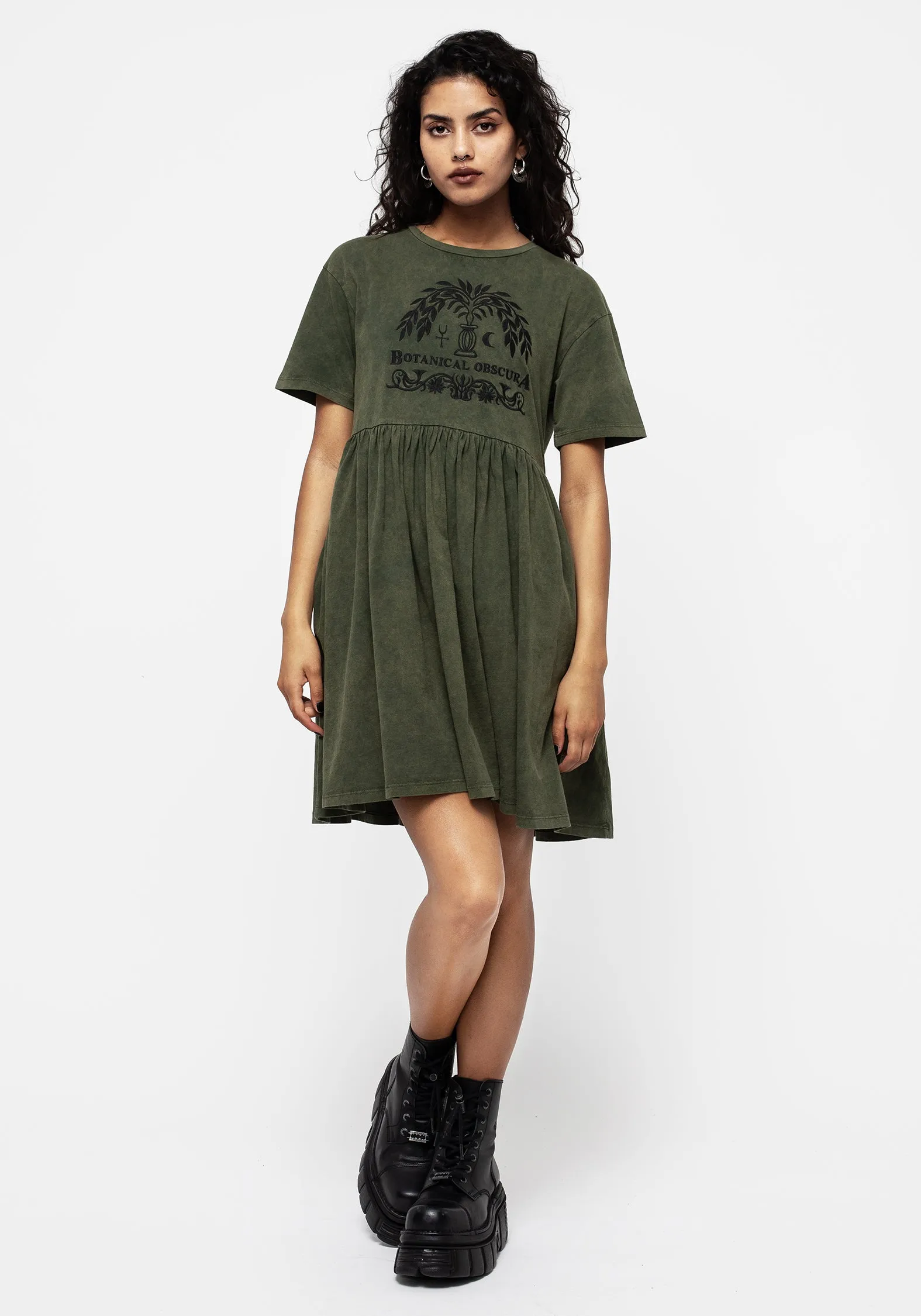 All Moments Celebration Wear Obscura Graphic Print Mini Skater Dress