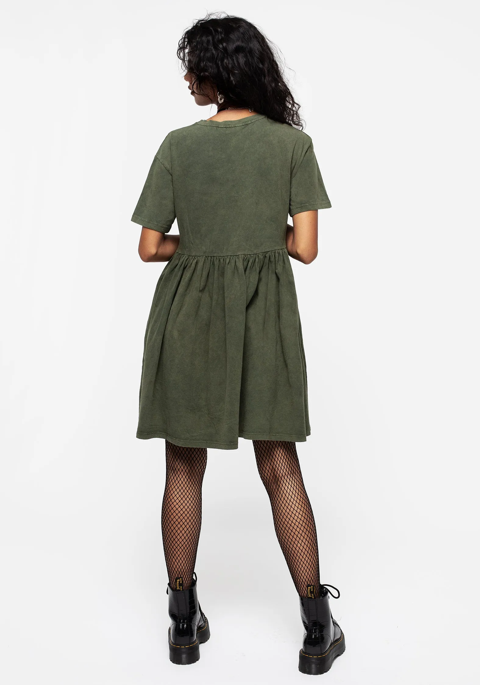 Smart Look Color Pop Obscura Graphic Print Mini Skater Dress