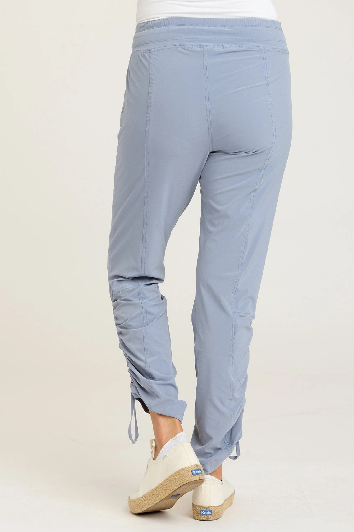 Runyon Whisper Stretch Adjustable Ruched Active Pant Ultra Soft Inner Layer