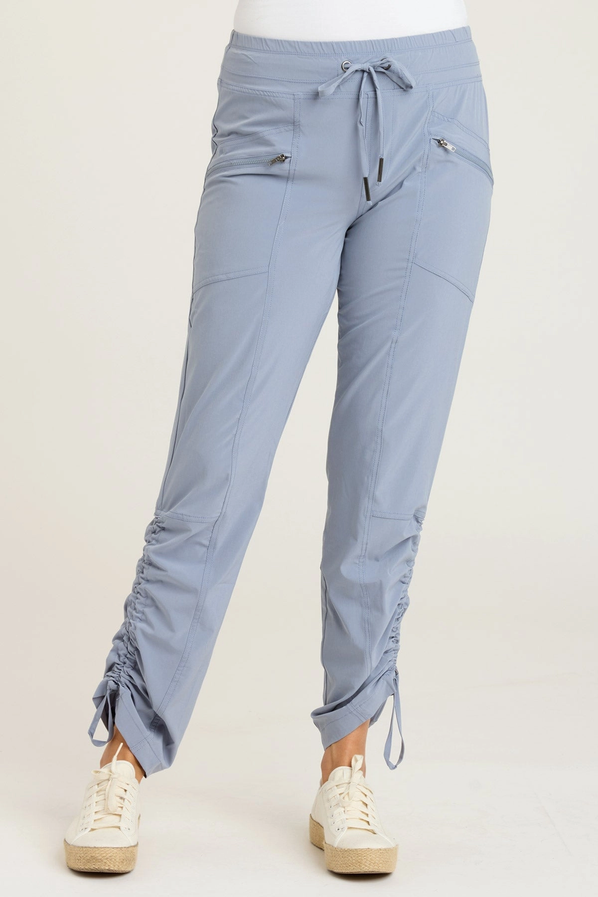 Runyon Whisper Stretch Adjustable Ruched Active Pant Relaxed Design Wear Weekend Ready