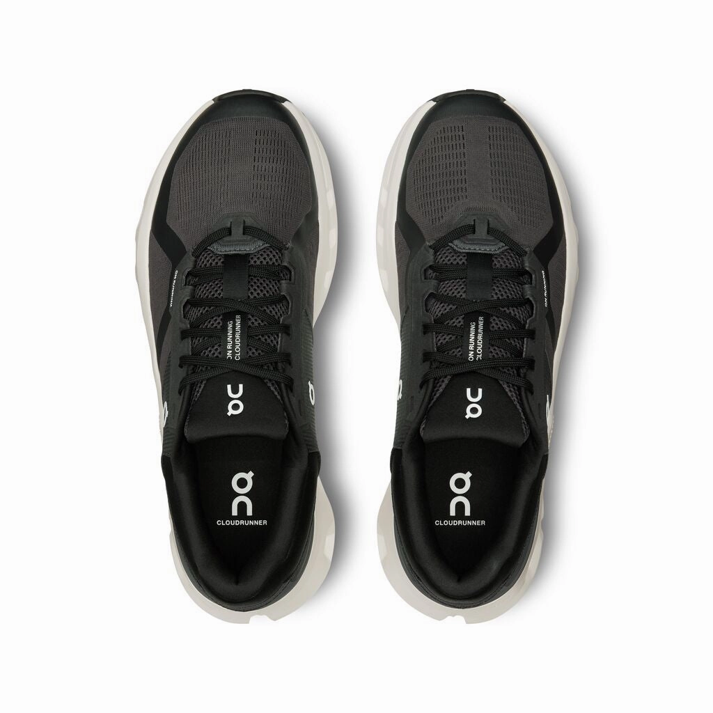 Ultra Breathable Upper On Men's Cloudrunner 2 Running Shoes Eclipse / Black