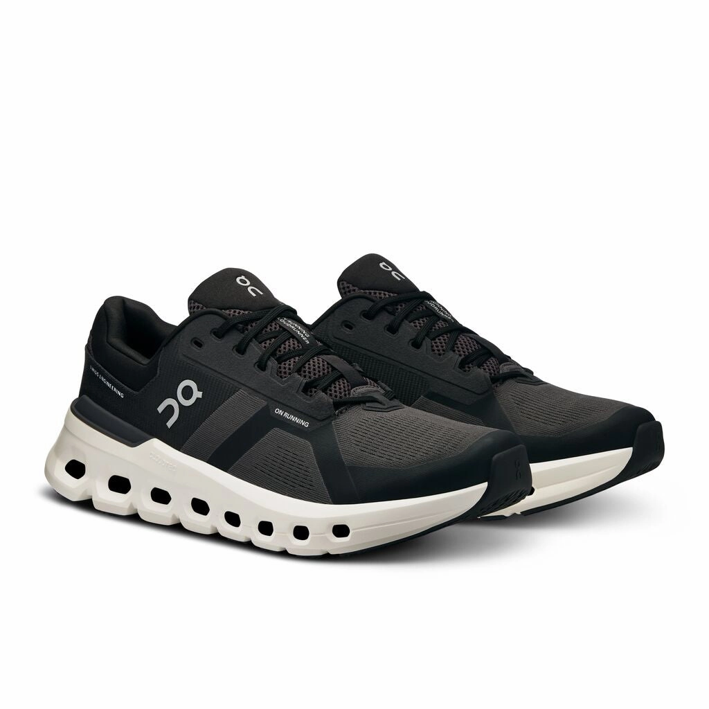 On Men's Cloudrunner 2 Running Shoes Eclipse / Black running shoes for gym - going men sports - team - themed running option