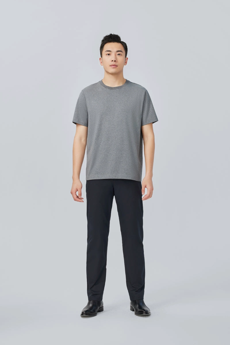 Regal Crew Neck T-Shirt | Dark Grey EBCG30 Fit for All Seasons hypoallergenic material