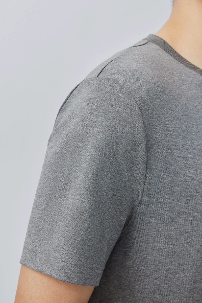 Regal Crew Neck T-Shirt | Dark Grey EBCG30 Workout Light Casual