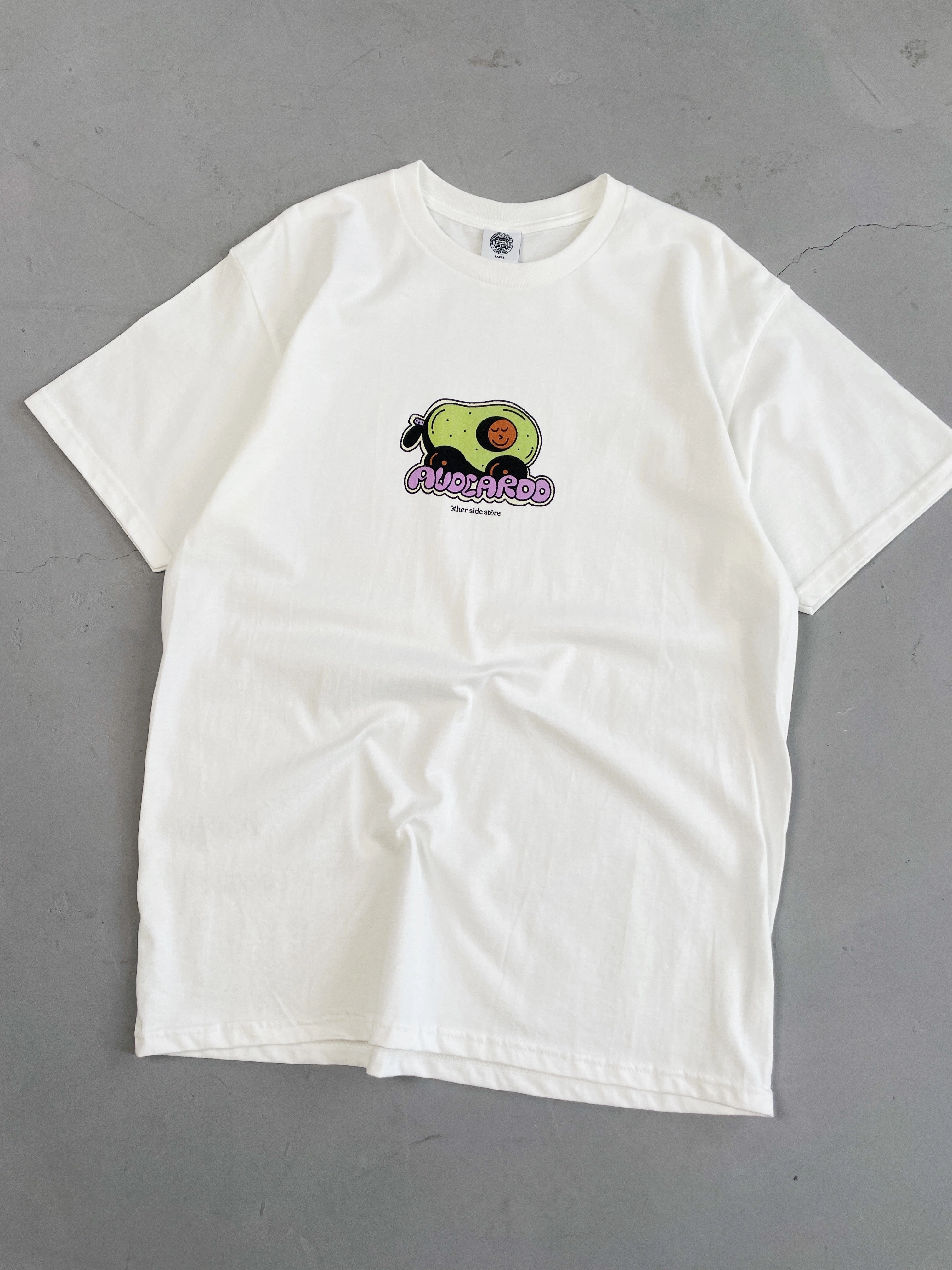 Other Side Store 'Avacardo' Tee - White FlexibleKnit Autumn coziness