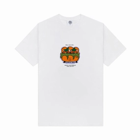 Other Side Store 'Garlic Bed' Tee - White Athletic Wear Airflow Ventilation