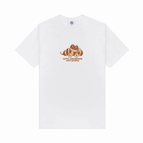 Street Trend Look Other Side Store 'Love Cwasonts' Tee - White
