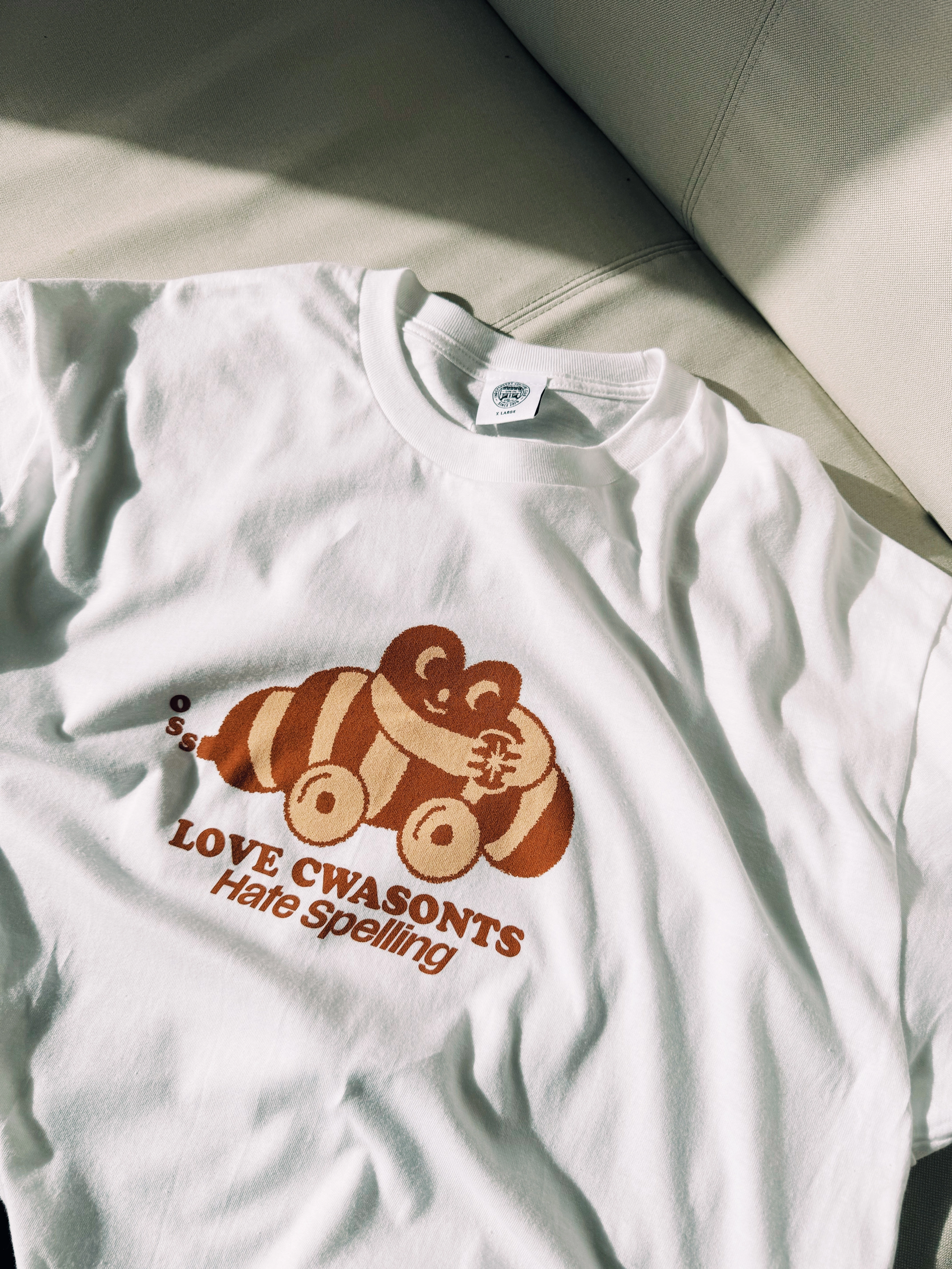 Other Side Store 'Love Cwasonts' Tee - White Light and Soft Unisex Fit