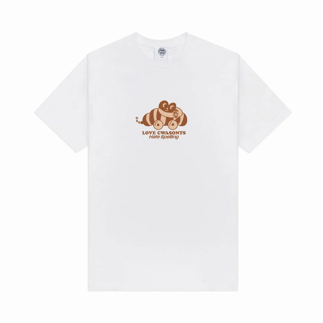 Street Trend Look Other Side Store 'Love Cwasonts' Tee - White