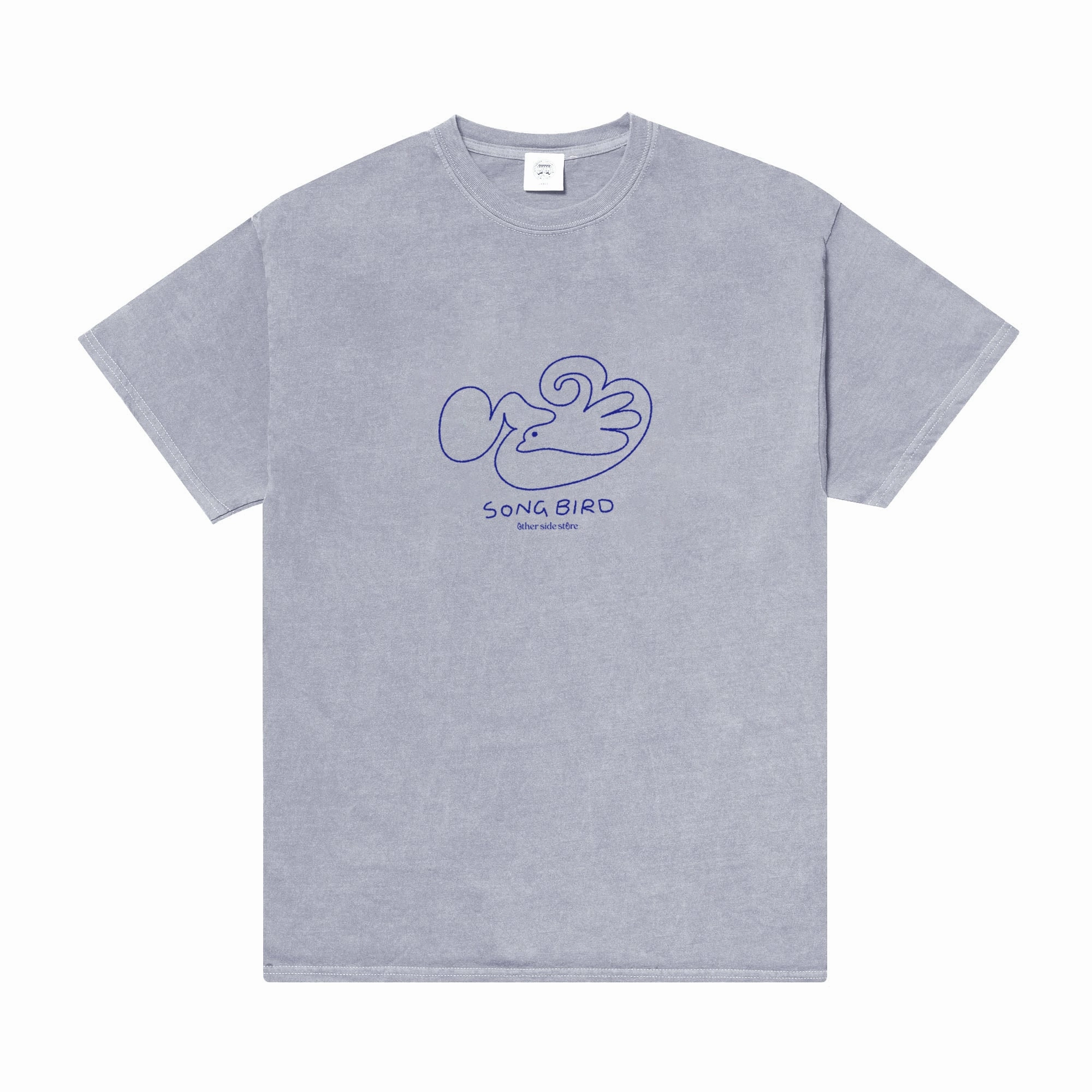 comfortable top Other Side Store 'Song Bird' Vintage Washed Tee -