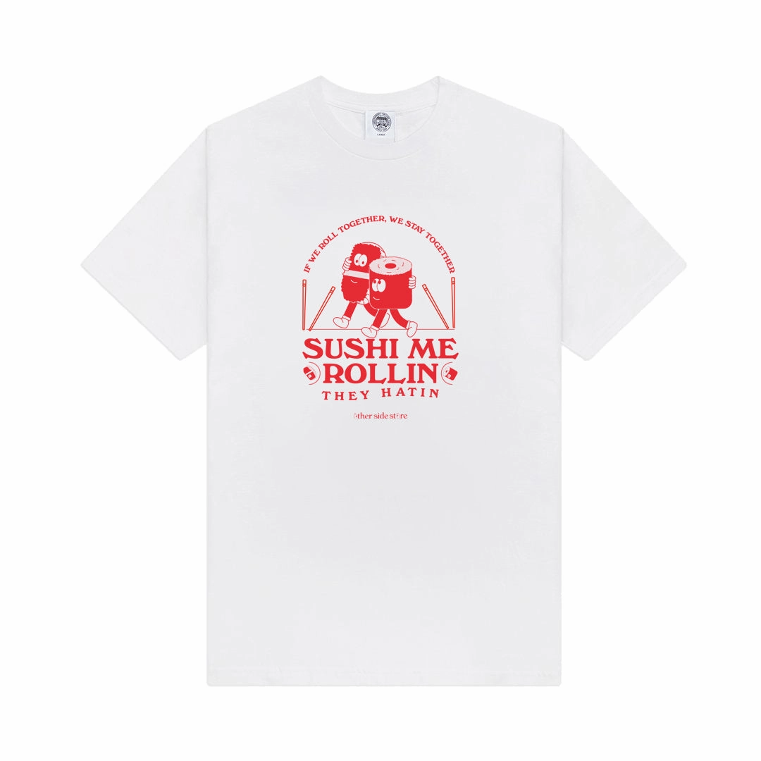 Daily Style Trend Simple and Light Other Side Store 'Sushi Me Rollin' Tee
