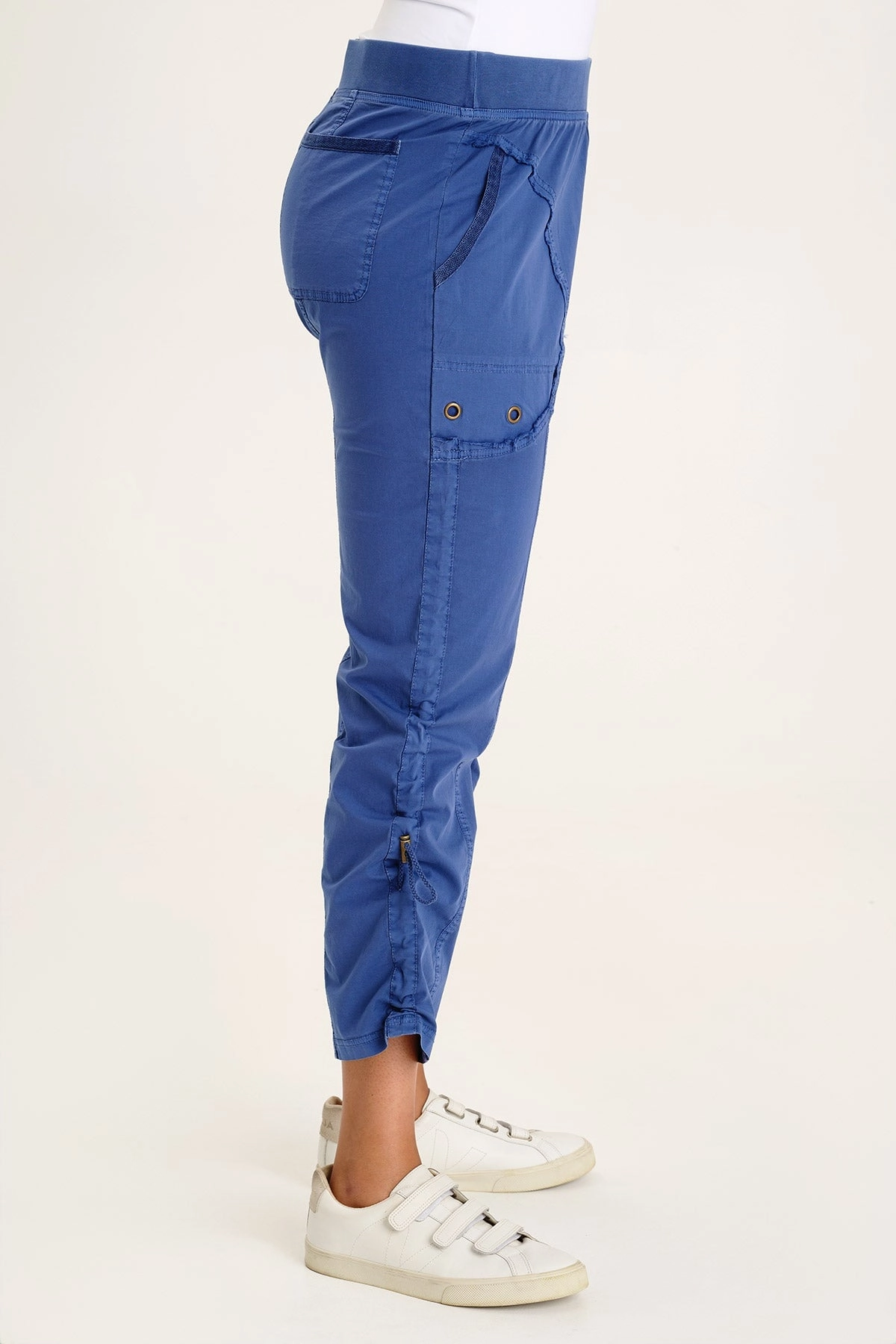 Non Bulk Gusseted Crotch Otish Slim Poplin Crop