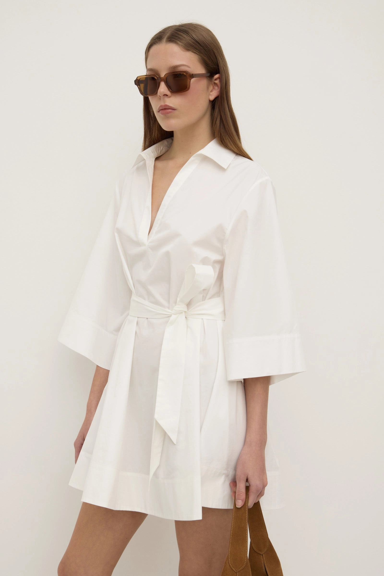 Weekend Edge Claire Mini Shirt Dress