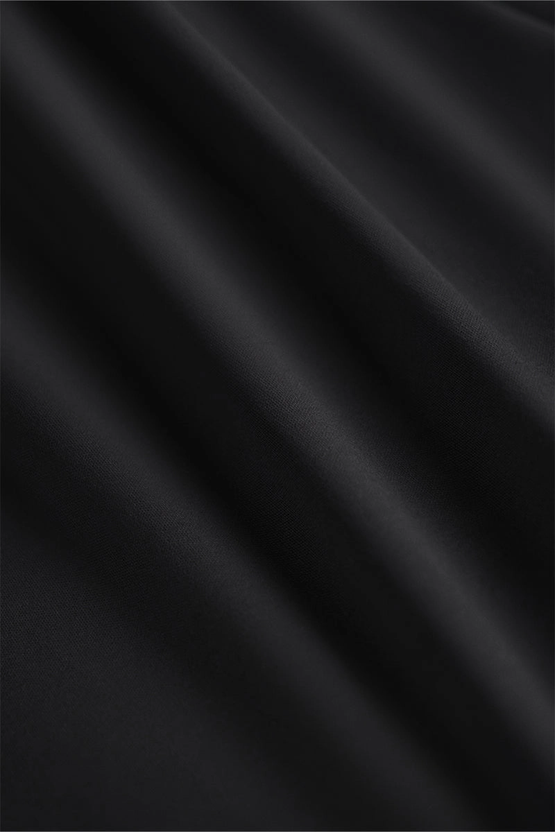 Softex Snap-Front Polo | Black BKFD01 Gym To Office Professional Layers