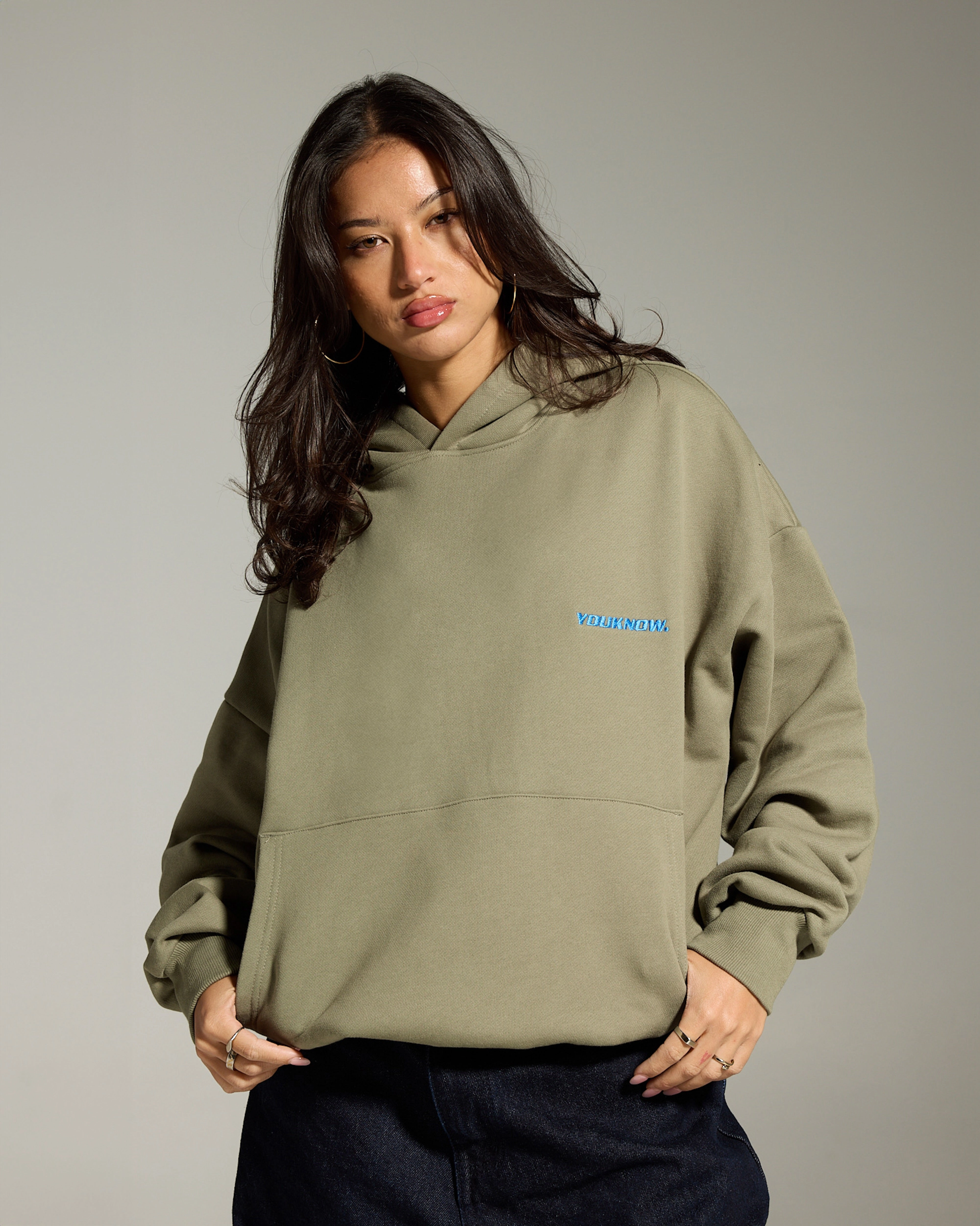 Outline Icon Hoodie | Pistachio Fashion Vibe