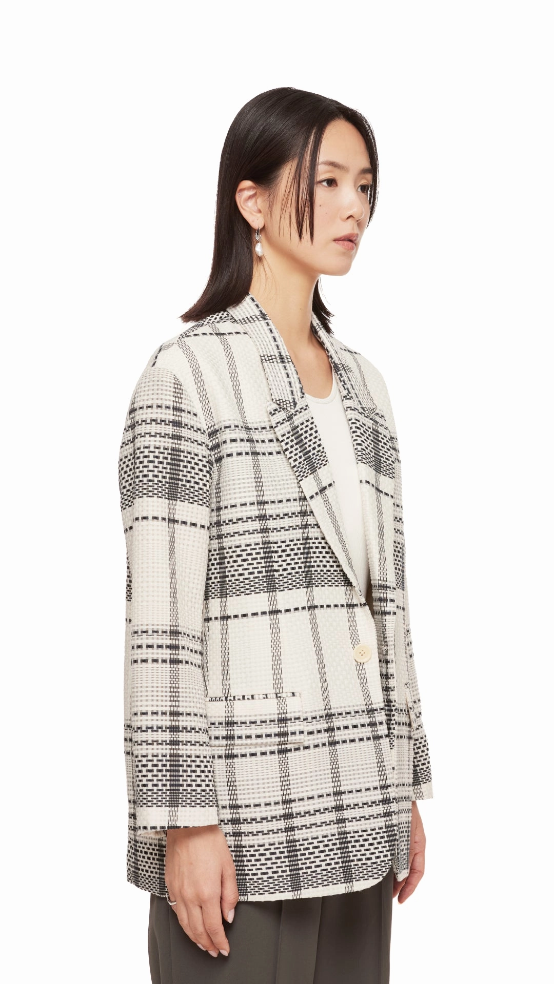 Oversized Blazer Hidden Ventilation Zones