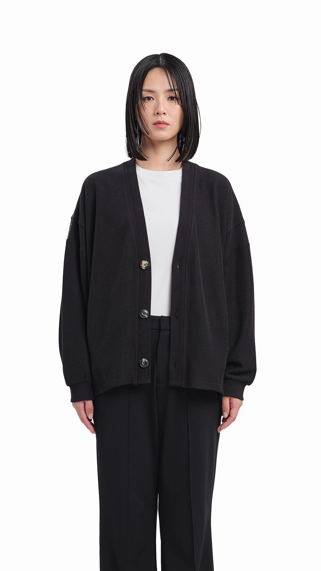 Oversized Cut Sewn Cardigan Street Comfort Odor Resistant Tech