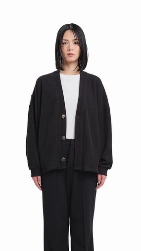 Oversized Cut Sewn Cardigan Street Comfort Odor Resistant Tech