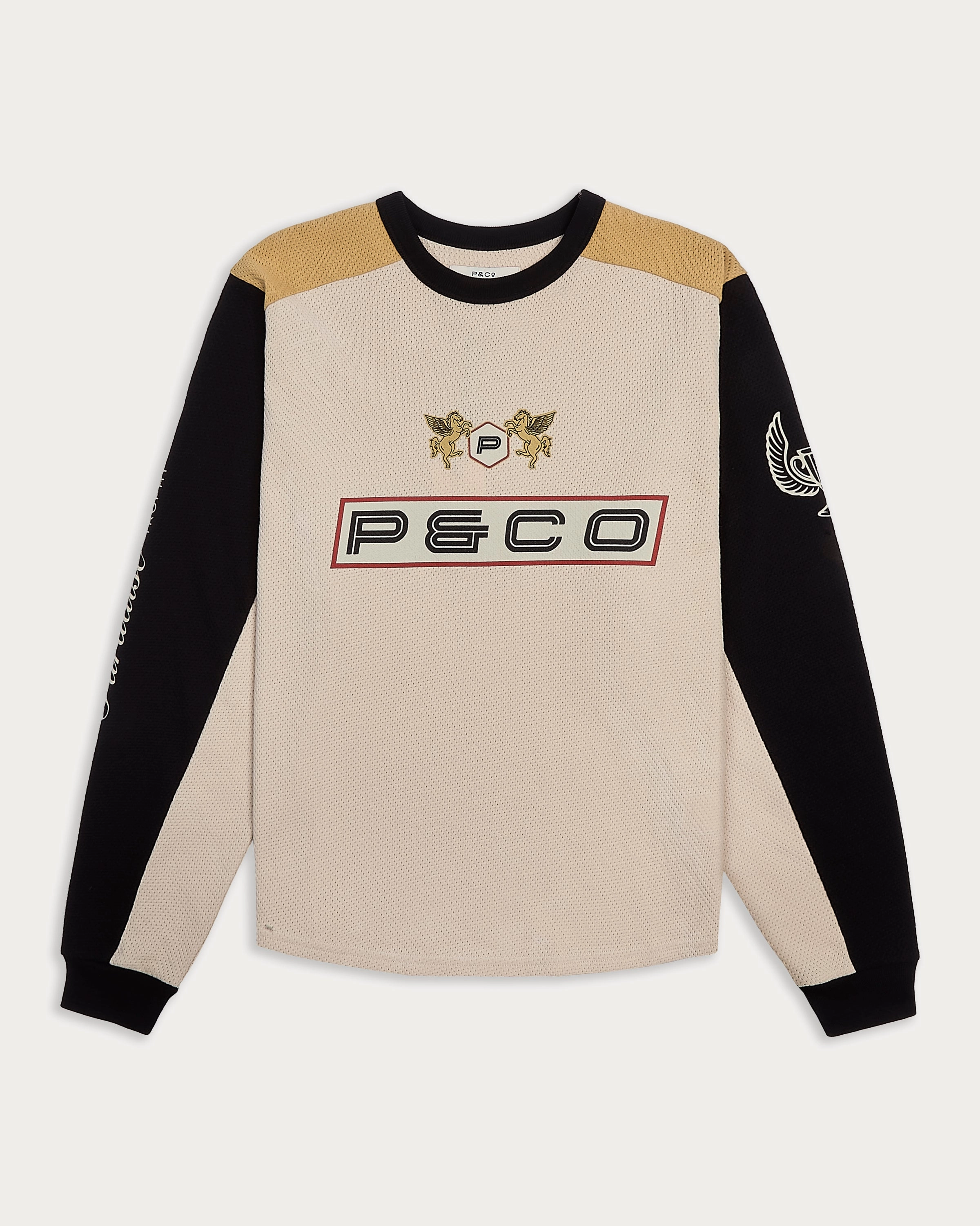 Reinforced Neckline Paradise Trophy Racing Jersey - Ecru