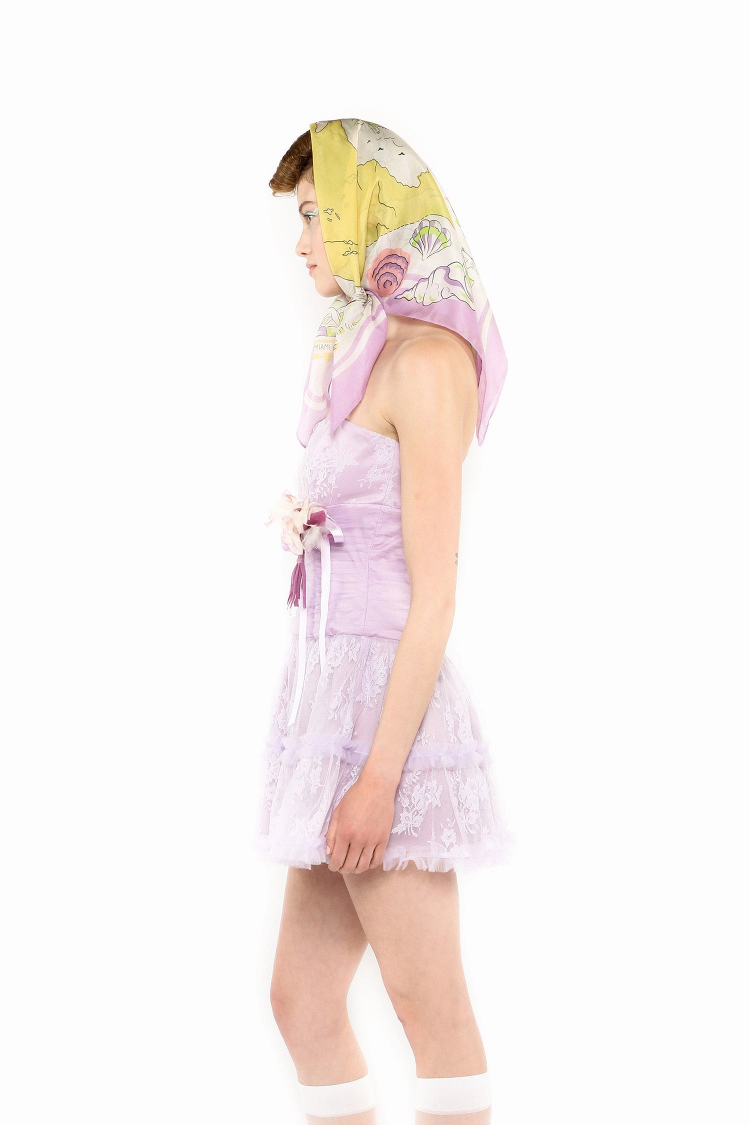 FlexibleClosure Light Layers Party Girl Strapless Tulle and Lace Dress