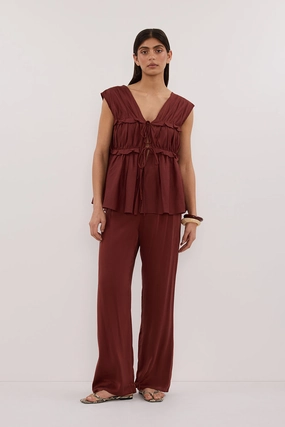 PERCY SAHARA SILK PANT Relax Mode