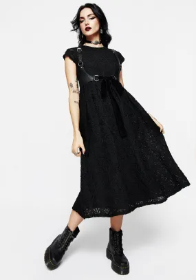 Feminine full-length gown budget-friendly Maladie Midi Smock Dress