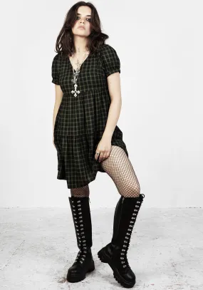 Smile Soft Wrap-Style Terra Mini Smock Dress