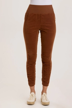 Cord Penny Legging Anti Pilling Technology Fit and Flex