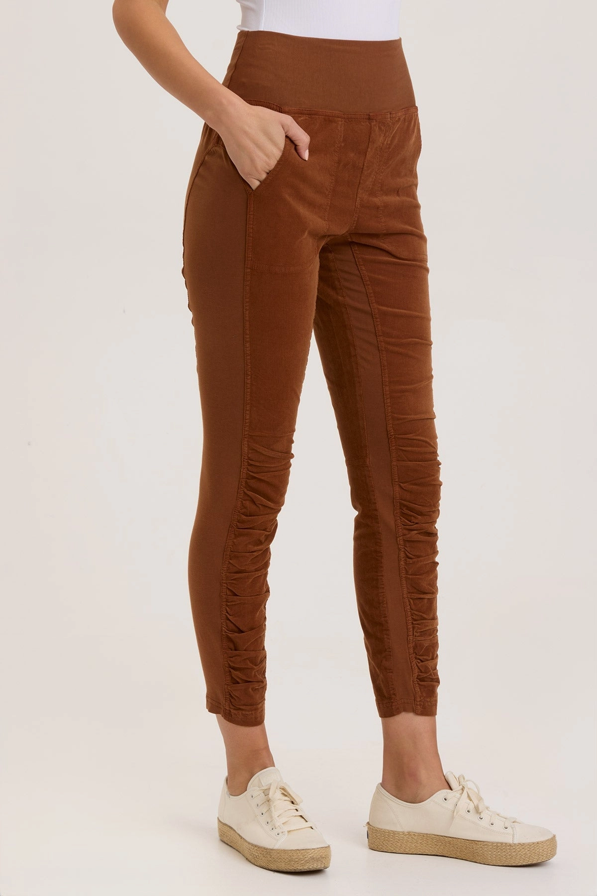 Cord Penny Legging Trendy Comfort