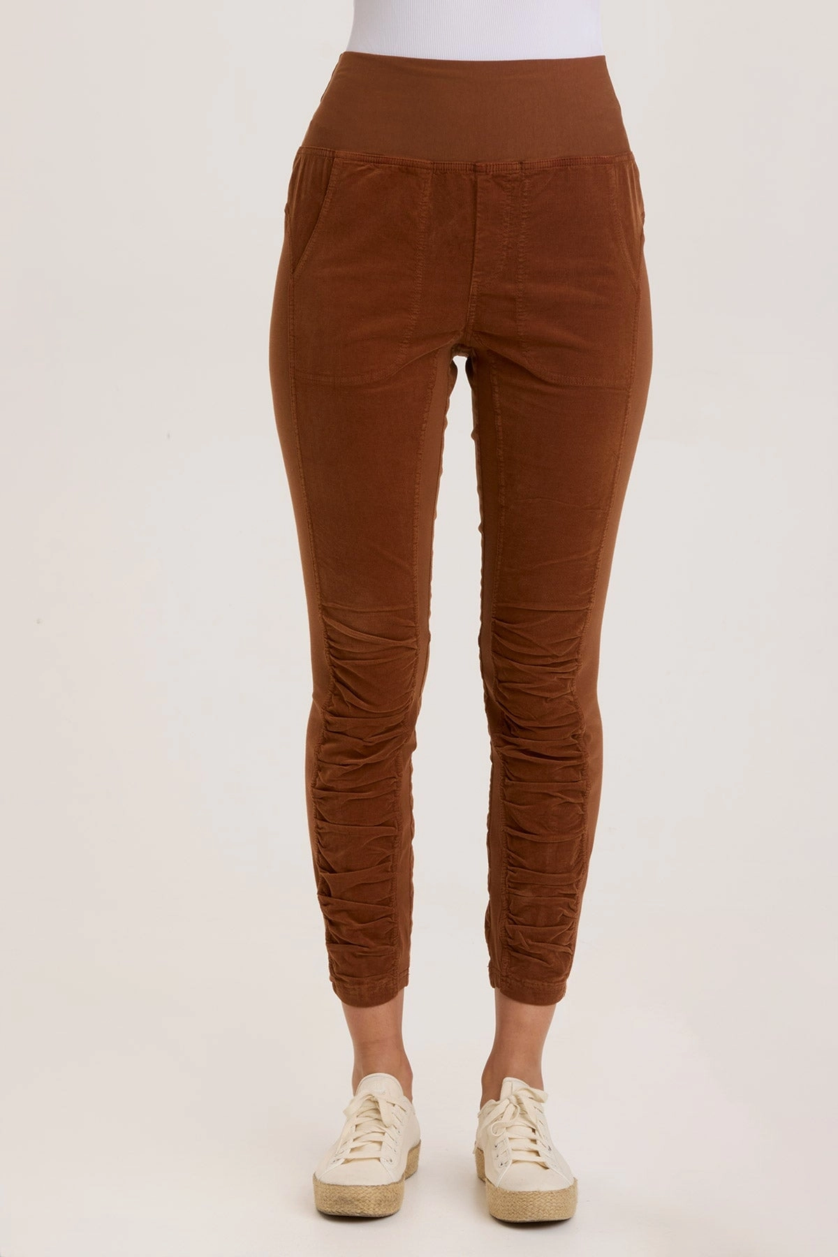 Cord Penny Legging Anti Pilling Technology Fit and Flex