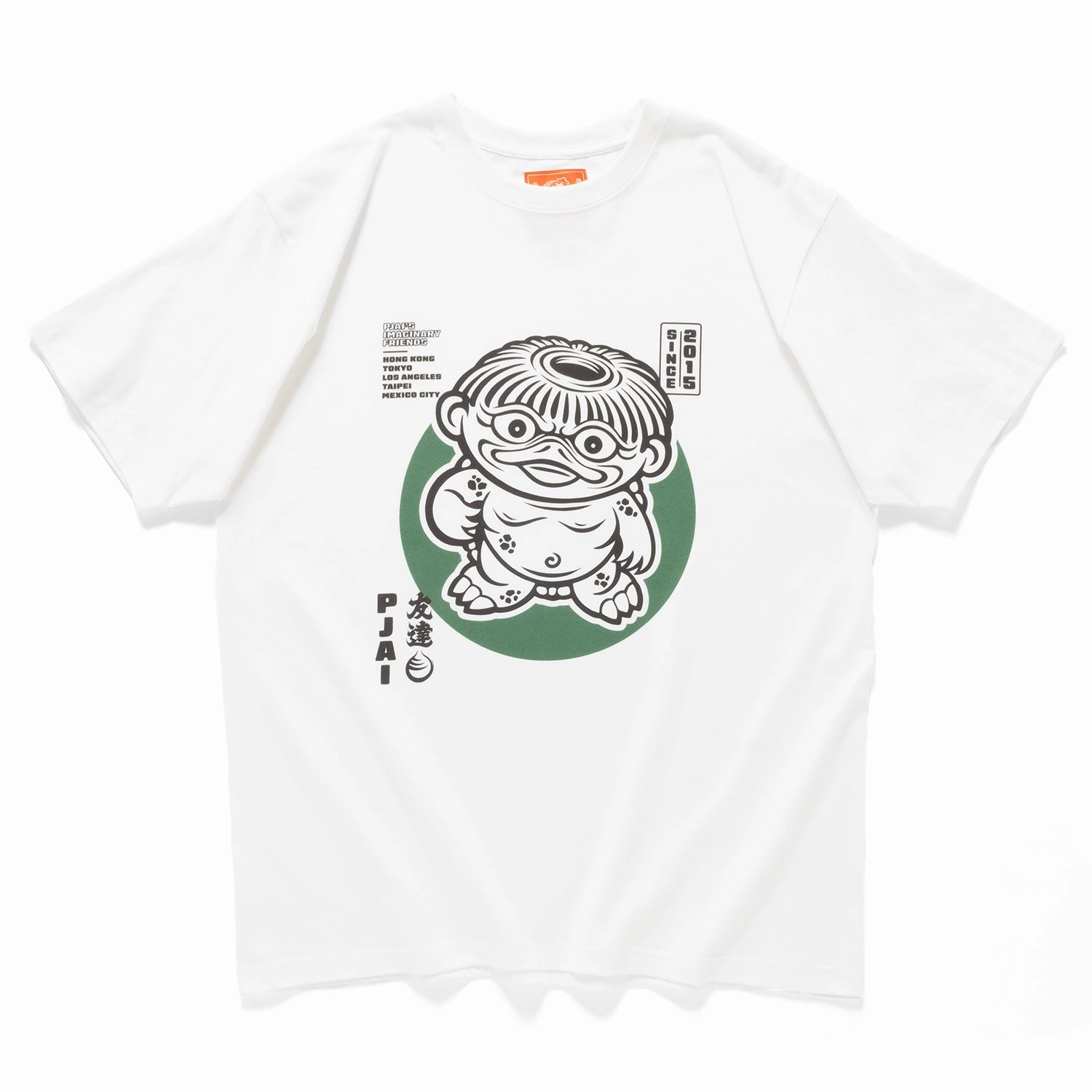 (EX621) Kappa Graphic Tee Cashmere combination Sporty Comfort