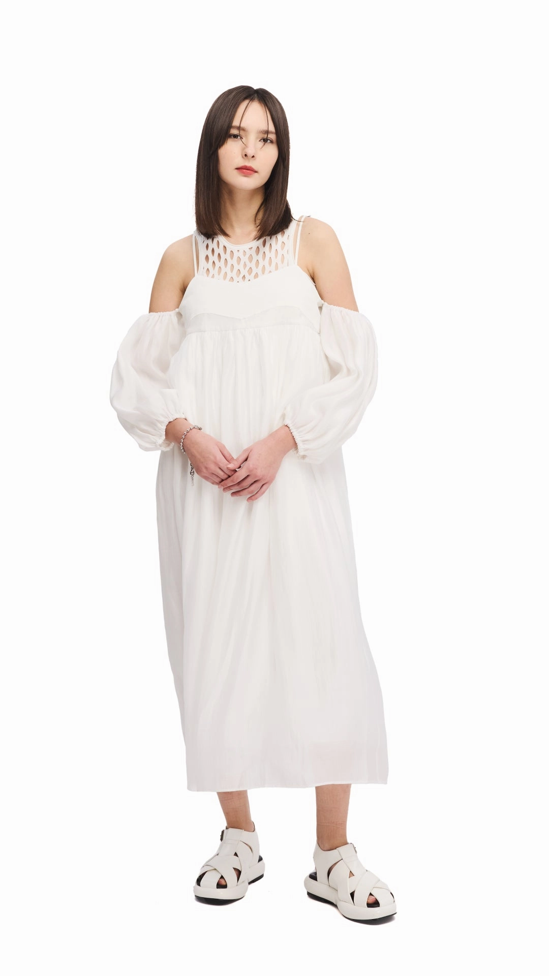 Cold Shoulder Dress Breezy Comfort Smart Layering