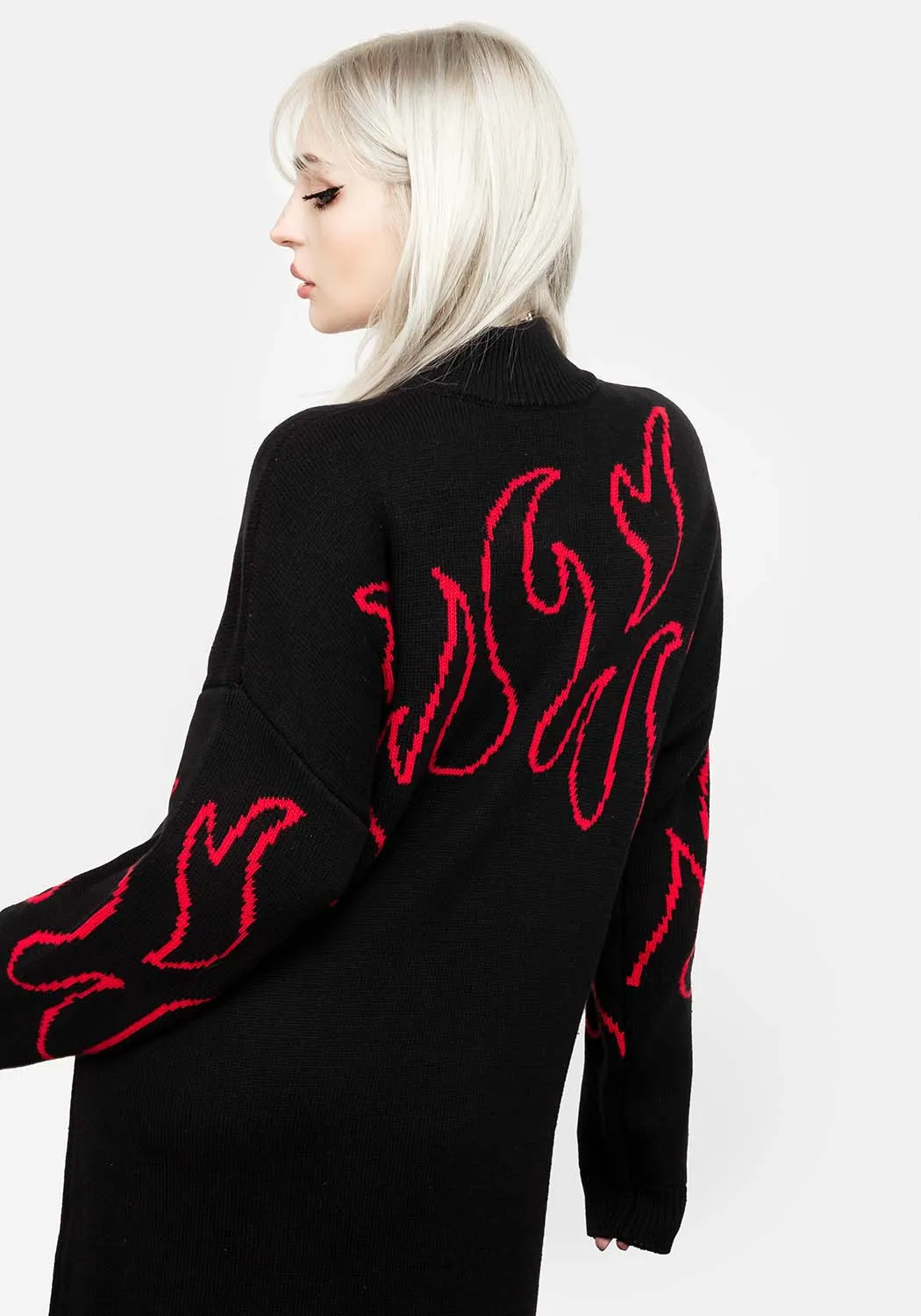 Contemporary Wear Resort-Wear Blaze Oversized Jumper Dress