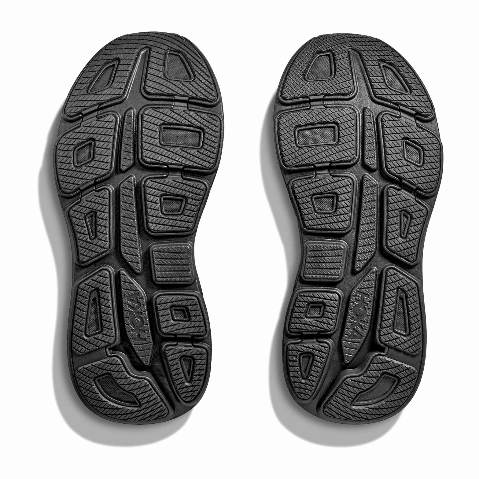 Customizable Fit Option Men's Bondi 9 Wide Fit Running Shoes Black / Black